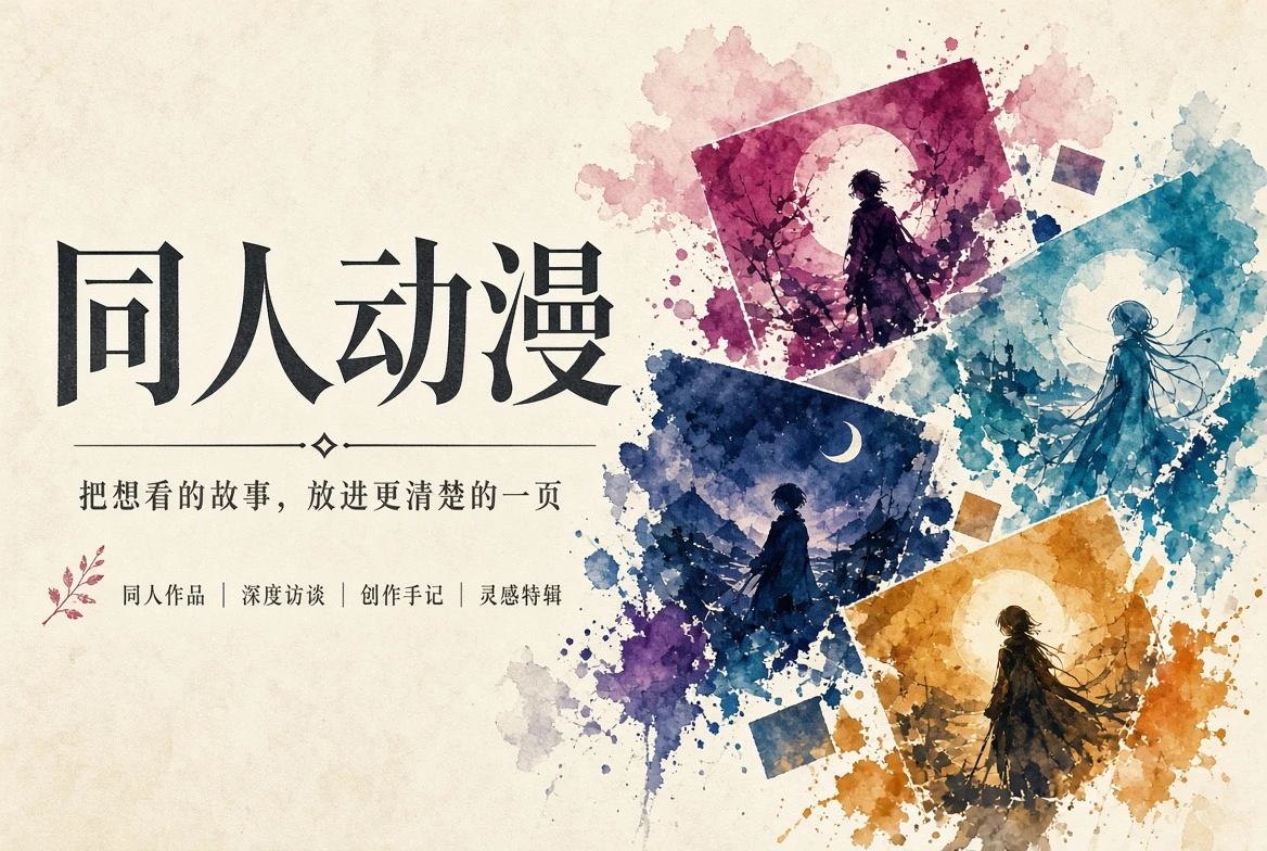 同人动漫内容导览封面